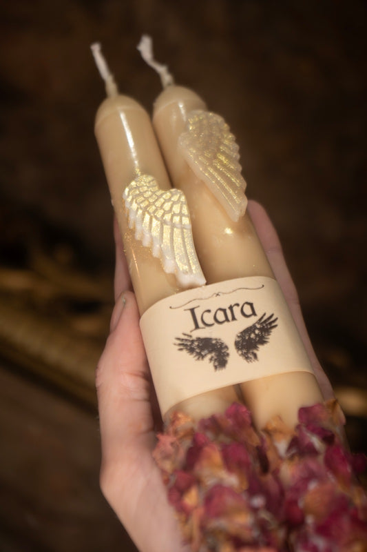 Velas con intención Ícara