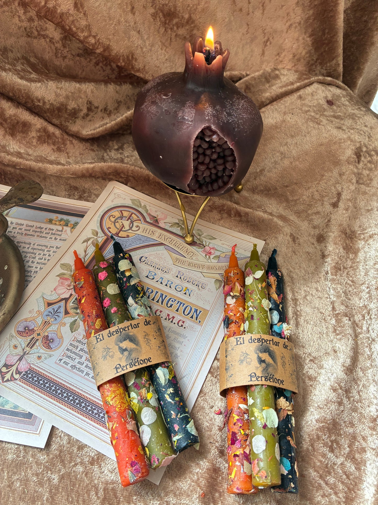 Pack de velas Perséfone